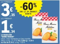La madeleine Bonne Maman