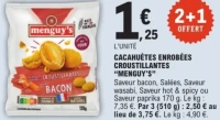 Cacahuètes enrobées croustillantes Menguy's