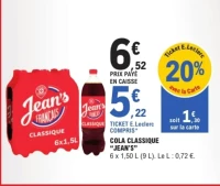 Cola Classique Jean's