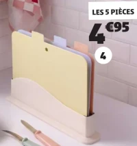 Planches à découper avec support