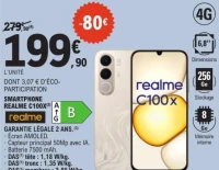 Smartphone Realme C100X