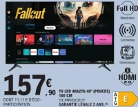 TV LED 40A2TG 40" Schneider