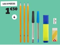Set papeterie 8 pièces