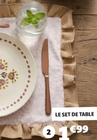 Set de table