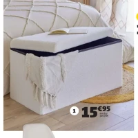 Banc coffre Clara Bouclette