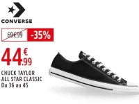 Baskets Converse Chuck Taylor All Star Classic Low (Du 36 au 45)