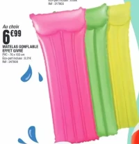 Matelas Gonflable Effet Givré