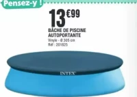 Bâche De Piscine Autoportante Intex