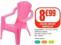 Chaise enfant Miniselva
