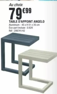 Table d'appoint Angelo