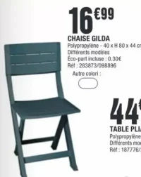 Chaise Gilda