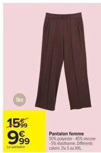 Pantalon femme Tex