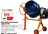 Promo Bétonnière électrique 125 L en kit Dexter