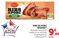 Ribs de porc Bigard