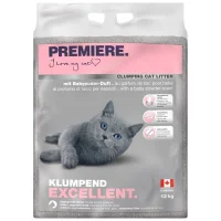 PREMIERE Excellent Litière Agglomérante Talc pour Bébé 12 kg