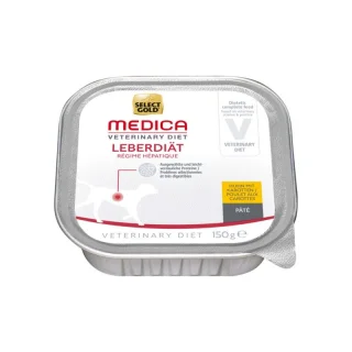 SELECT GOLD Medica Hépatique Barquettes de Pâtée Chien Adulte Poulet et Carotte 10x150 g