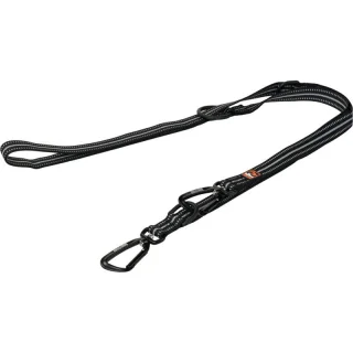 Dogs Creek Laisse Energetic noir L-XL
