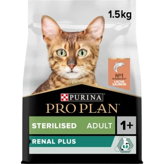 PRO PLAN adulte stérilisé Saumon et thon 1,5 kg