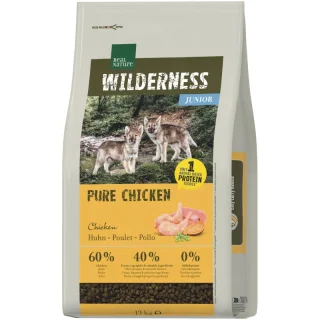 REAL NATURE WILDERNESS Croquettes pour chien Junior Pure Chicken 12 kg