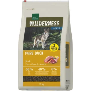 REAL NATURE WILDERNESS croquettes chien, adulte, Pure Duck 12 kg