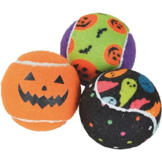 FIT+FUN Balle de tennis Halloween 6 pcs.