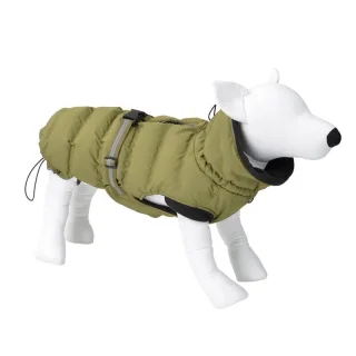 AniOne Manteau d’hiver rembourré Delia vert 60 cm