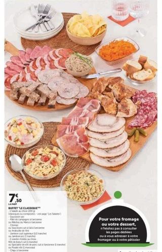 BUFFET "LE CLASSIQUE"