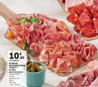 Planche de charcuterie "Italie"