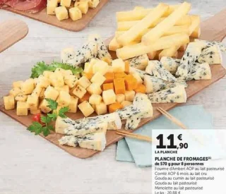 PLANCHE DE FROMAGES