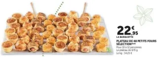 PLATEAU DE 48 PETITS FOURS SÉLECTION