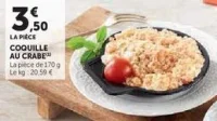 COQUILLE AU CRABE