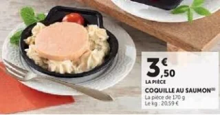 COQUILLE AU SAUMON
