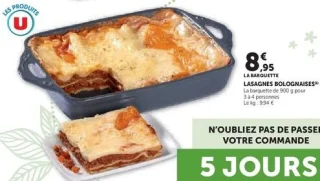 LASAGNES BOLOGNAISES