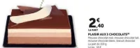 PLAISIR AUX 3 CHOCOLATS