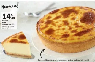 FLAN GOURMAND