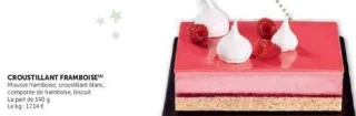 Croustillant Framboise