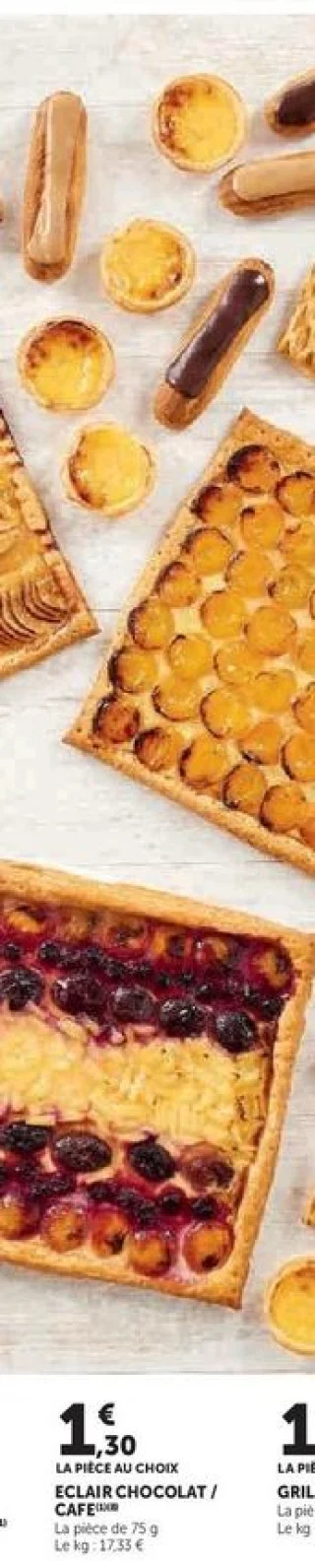 Eclair chocolat / café