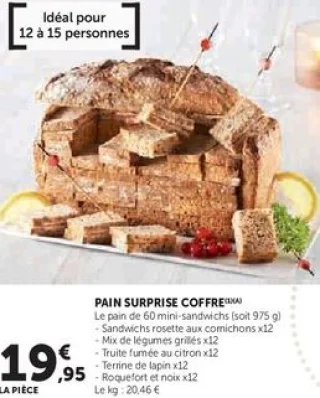 PAIN SURPRISE COFFRE