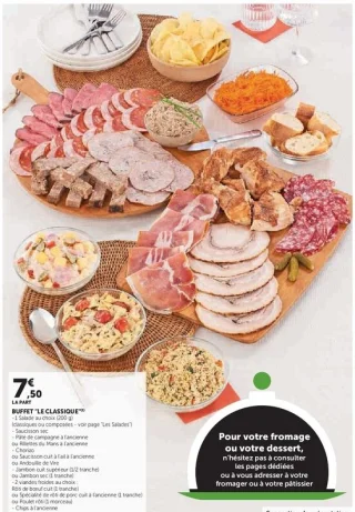 BUFFET "LE CLASSIQUE"