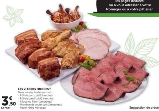 LES VIANDES FROIDES