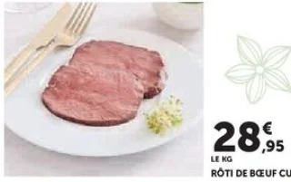 RÔTI DE BŒUF CUIT