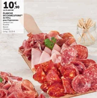PLANCHE DE CHARCUTERIE