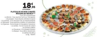 PLATEAU DE 48 MINI CANAPÉS RÉGIONS DE FRANCE