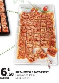 PIZZA ROYALE 24 TOASTS