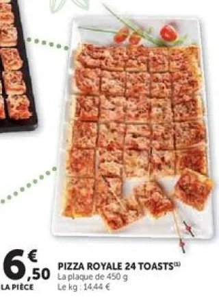 PIZZA ROYALE 24 TOASTS