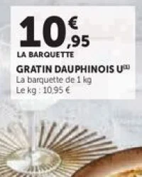 GRATIN DAUPHINOIS U