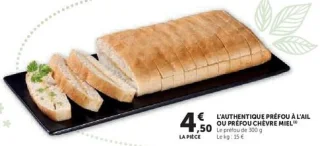 L'AUTHENTIQUE PRÉFOU À L'AIL OU PRÉFOU CHÈVRE MIEL
