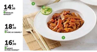 Emincé de Porc Shangai