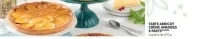 TARTE ABRICOT CRÈME AMANDES 6 PARTS
