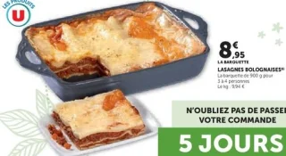 LASAGNES BOLOGNAISES